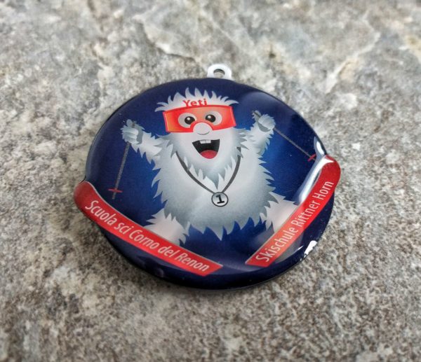 full colour printed medals with lens effect