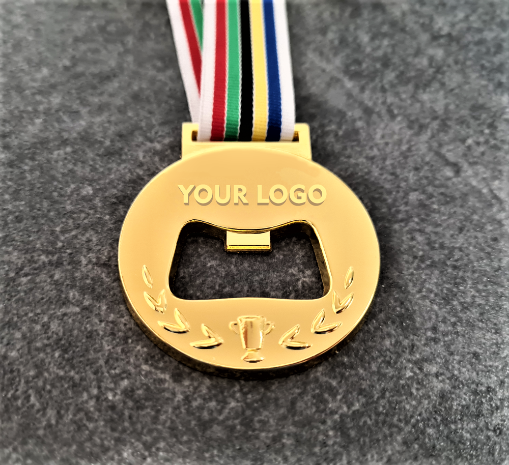 Medaglie personalizzate con logo aziendale, medaglie personalizzato in –  eclaserstudiostore