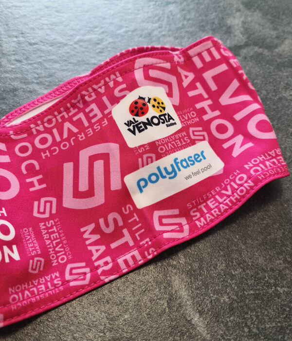breathable and customised stirnbands with sublimation printing