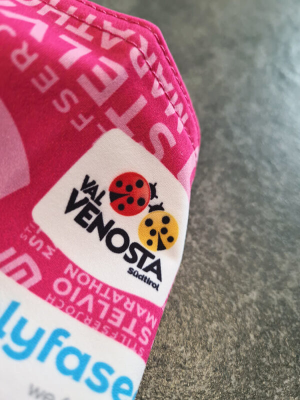 customised magenta stirnband